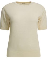 AURALEE - Cashmere Crewneck Sweater Ivory - Lyst