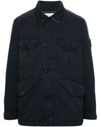 Stone Island - Field Jacket With Anti-Drop - Lyst