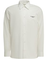 Givenchy - Camicia Casual Con Logo - Lyst