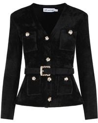 Self-Portrait - Chenille Top - Lyst