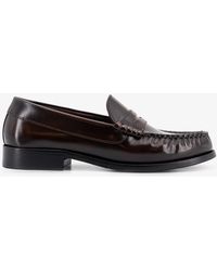 Alohas - Leather Rivet Loafers - Lyst