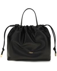 Chloé - Chloé Icons Leather Chain Shoulder Bag - Lyst