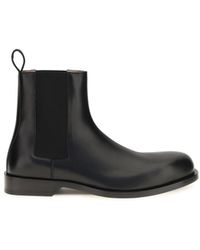 Loewe - Chelsea Boots Bobine Polished Leather Calf - Lyst