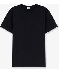 Saint Laurent - Certified Cotton T-Shirt - Lyst