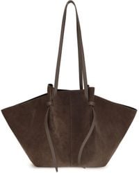 Yuzefi - Shoulder Bag Mochi Suede - Lyst