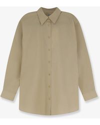 TOTEME - Classic Tumbled Organic Cotton Shirt - Lyst