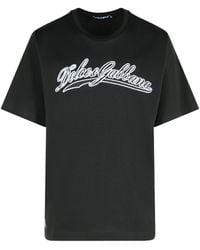 Dolce & Gabbana - T-Shirt With Logo - Lyst