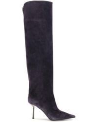 Le Silla - Bella Over-The-Knee Suede Boots Muse - Lyst