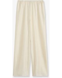 TOTEME - Pajamas Organic Silk Trousers - Lyst