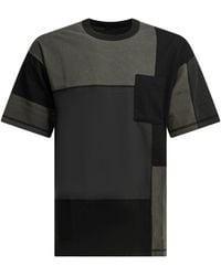 Comme des Garçons - Patchwork Crewneck T-Shirt - Lyst