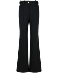Patou - Wool Blend Flare Pants - Lyst