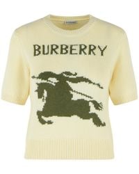 Burberry - 'Skylar Ekd' 'Ceramic' Wool And Cashmere Sweater - Lyst
