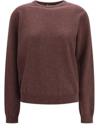 Loro Piana - Classic Crewneck Baby Cashmere Sweater - Lyst