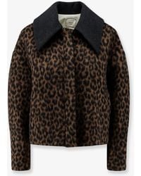 Alysi - Virgin Wool And Mohair Jacket With - Lyst