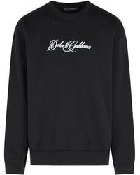 Dolce & Gabbana - Dolce & Gabbana Cotton Sweatshirt - Lyst