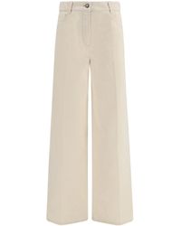 forte_forte - Forte_Forte Wide Leg Jeans - Lyst