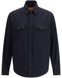 Cruna - Overshirt Technical Fabric - Lyst