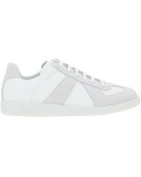 Margiela - Leather Sneakers - Lyst