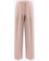 TOTEME - Organic Cotton Trousers - Lyst