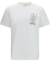 Off-White c/o Virgil Abloh - Big Double Arrow T-Shirt - Lyst