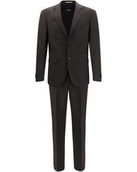 BOSS - Suit Virgin Wool - Lyst