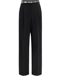 Max Mara - Belted Elegant Pants - Lyst