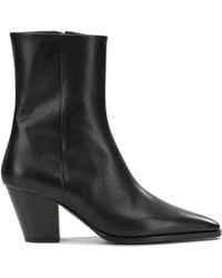 Aeyde - Hedvig Leather Leather Rubber Boots - Lyst