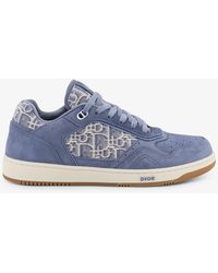 Dior - Dior B27 Uptown Dior Oblique Jacquard Fabric And Suede Sneakers - Lyst