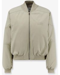 MM6 by Maison Margiela - Cotton Jacket With Numeric Detail - Lyst