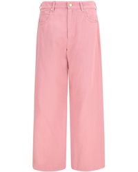Max Mara - 'S Maxmara Cotton And Linen Pants - Lyst