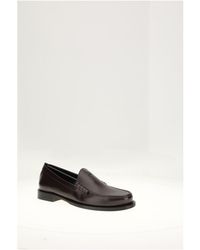 Celine - Loafer Perforated Triomphe 15 Dark - Lyst