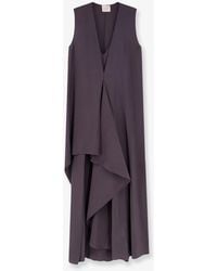 Alysi - Peach Touch Long Dress - Lyst