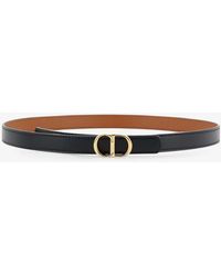 Dior - Dior Cd Icon Leather Belt - Lyst