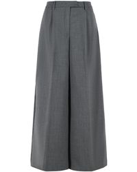 THE LATEST - Deva Virgin Wool Blend Pants - Lyst