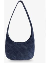 Bottega Veneta - Veneto Suede Shoulder Bag - Lyst