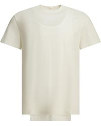 Maison Margiela - Double Layer Crew-Neck T-Shirt - Lyst