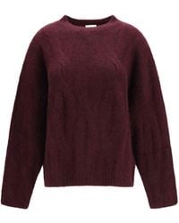Allude - Cashmere Silk Sweater Voluminous Sleeves - Lyst