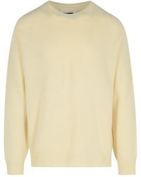 Jil Sander - Ivory Virgin Wool Blend Sweater - Lyst