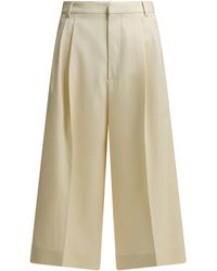 Celine - Wool Trousers - Lyst