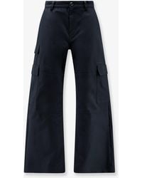 Balenciaga - Straight Fit Cargo Cotton Trousers - Lyst