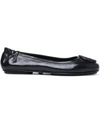 Tory Burch - 'Minnie Travel' Leather Ballet Flats - Lyst
