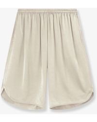 Frankie Shop - Nelis Satin Bermuda Shorts - Lyst
