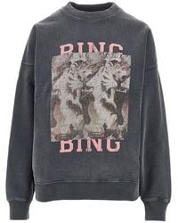 Anine Bing - Tiger Bing Print 'Miles' Sweatshirt - Lyst