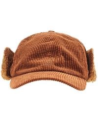 Kangol - Corduroy Baseball Hat With Earflap - Lyst