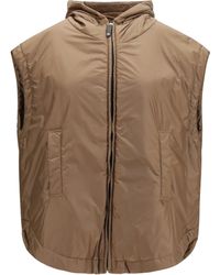 Max Mara - Hooded Padded Vest - Lyst