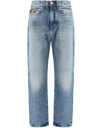 Versace - Distressed Jeans - Lyst