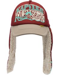 Kapital - Kapsize Rule Trucker Hat Bordeaux - Lyst