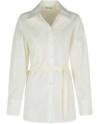 Rohe - Combined Silk Poplin Vest Shirt - Lyst