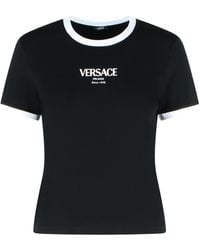 Versace - Top With Print - Lyst