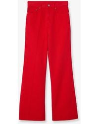 Celine - Cotton Flare Jeans - Lyst